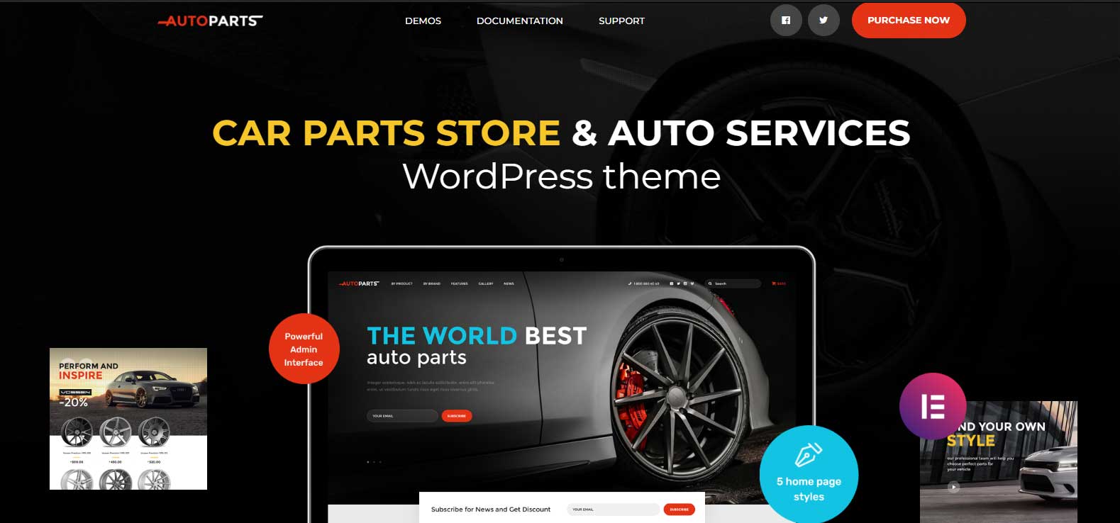 Auto Service WordPress Themes