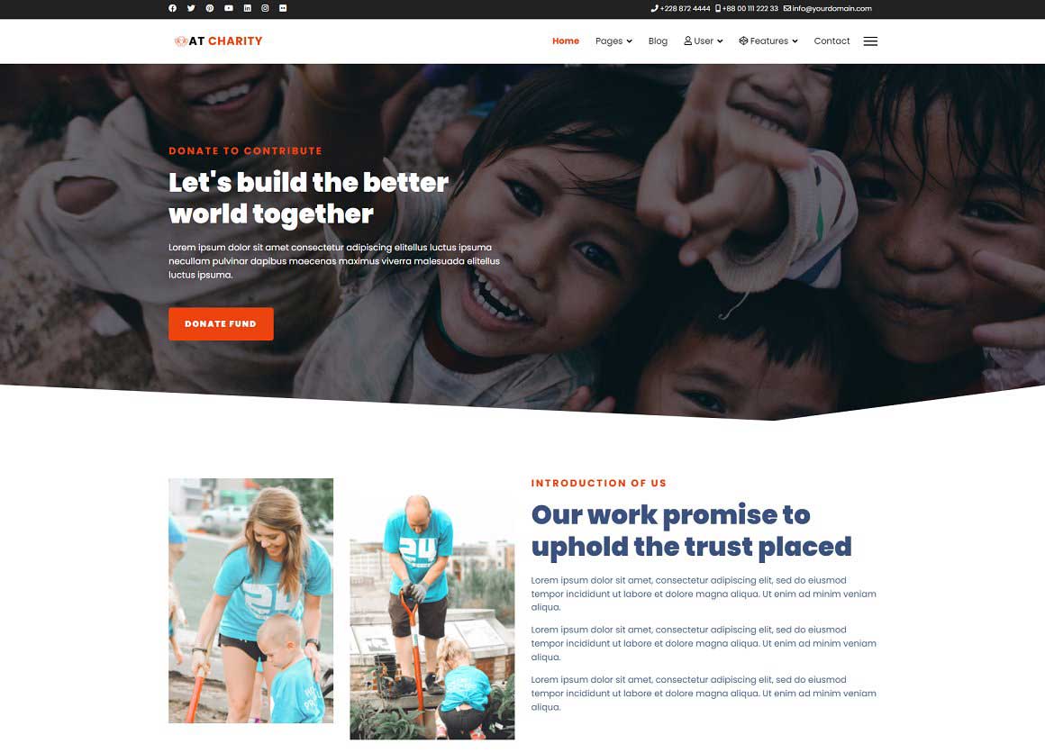 at-charity WordPress theme