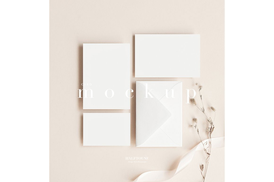 style-mockup-stationery-card-wedding-card