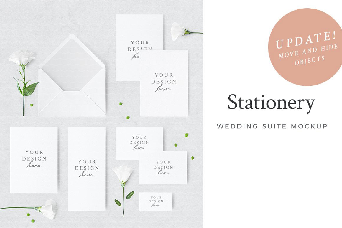 Wedding Invitation Mockups cover