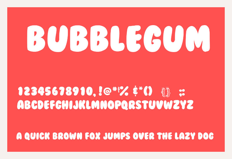 bubble font free download mac