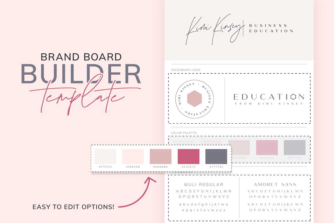 Brand Board Builder Template