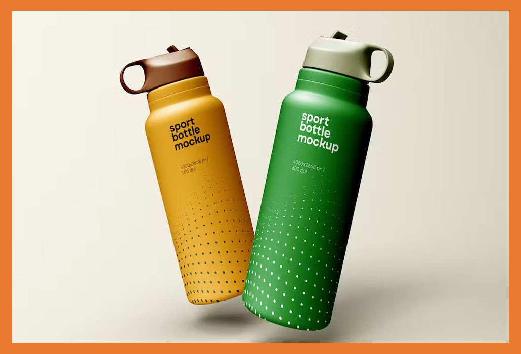 Sport Water Bottle Mockups