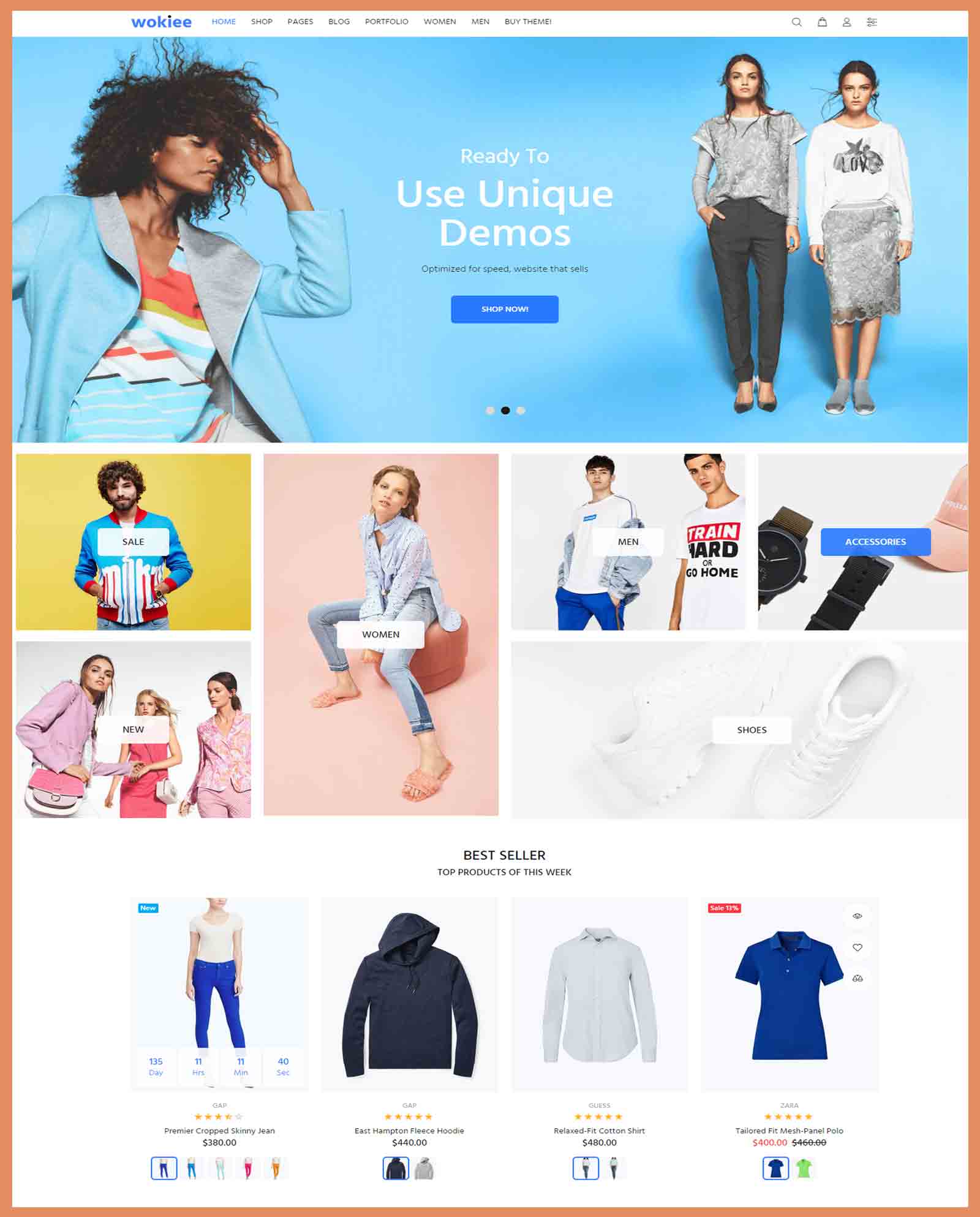 Wokiee Multipurpose Shopify Theme