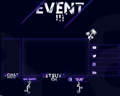 Free-Twitch-Overlay-pack-on-Behance
