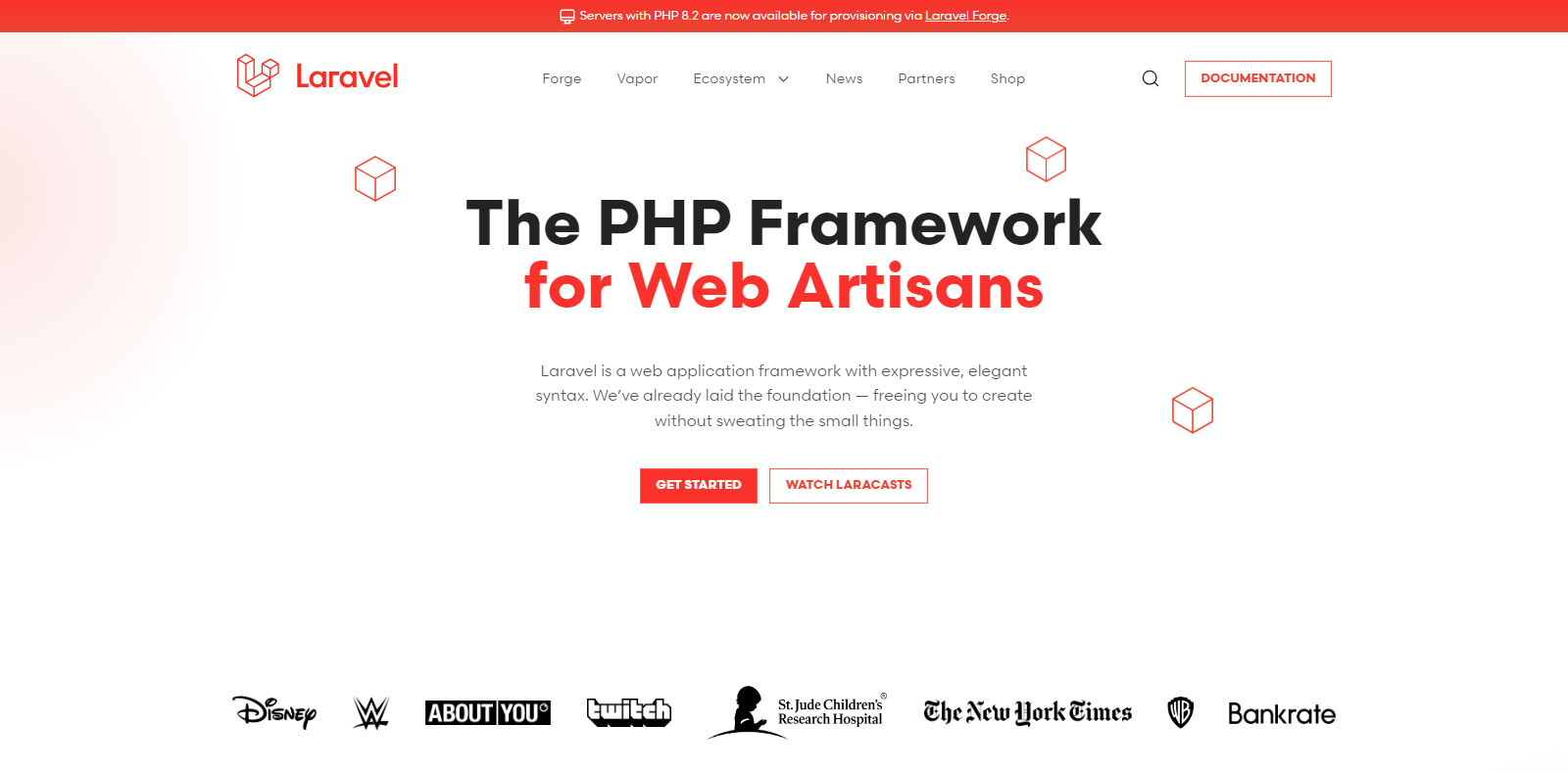 Laravel PHP Frameworks