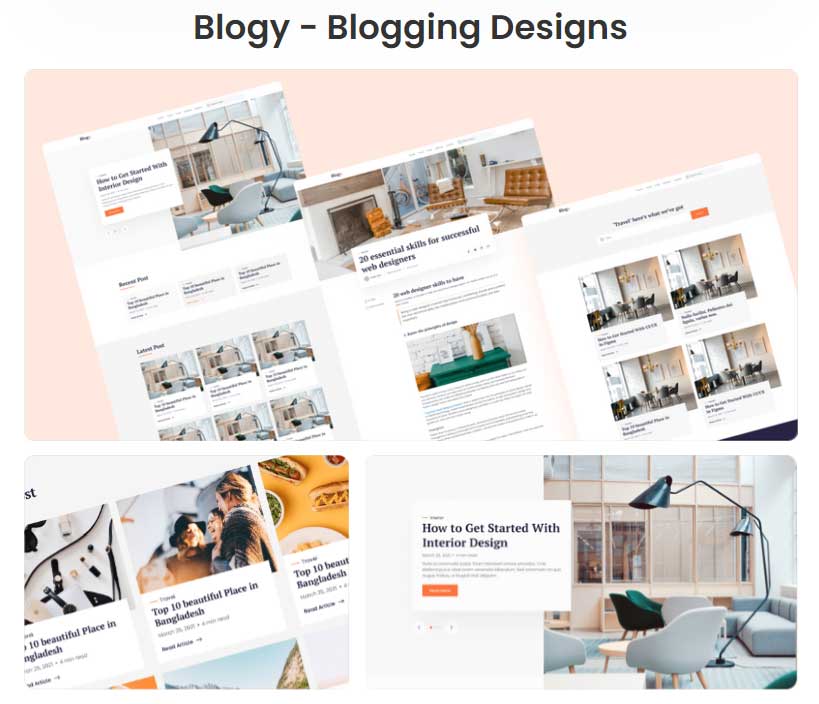 Blogy - Blogging Designs 