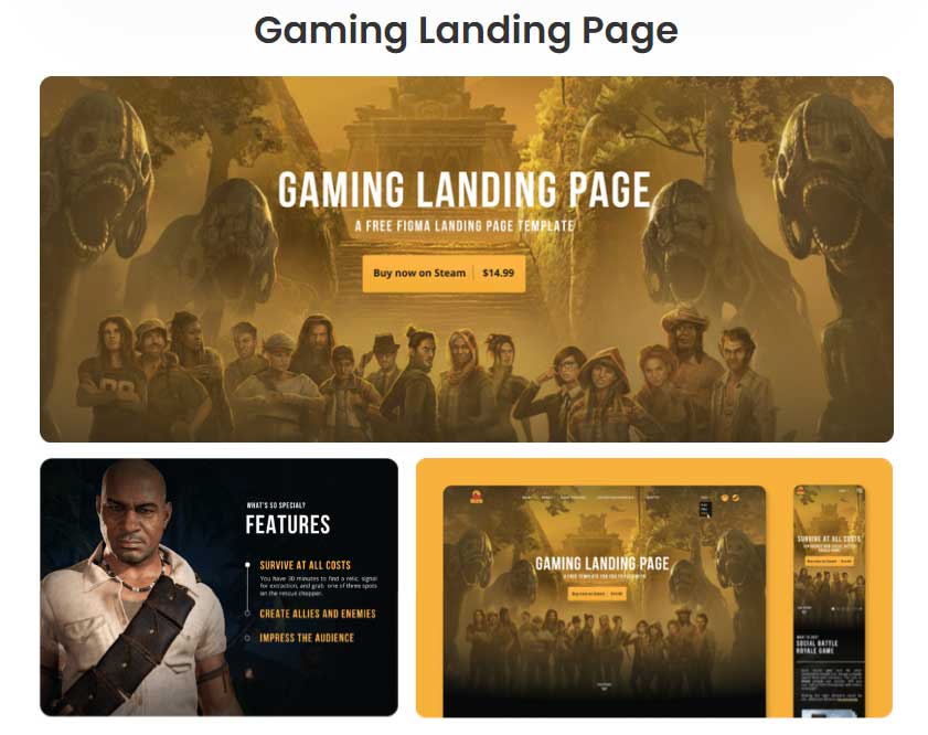 Gaming-Landing-Page