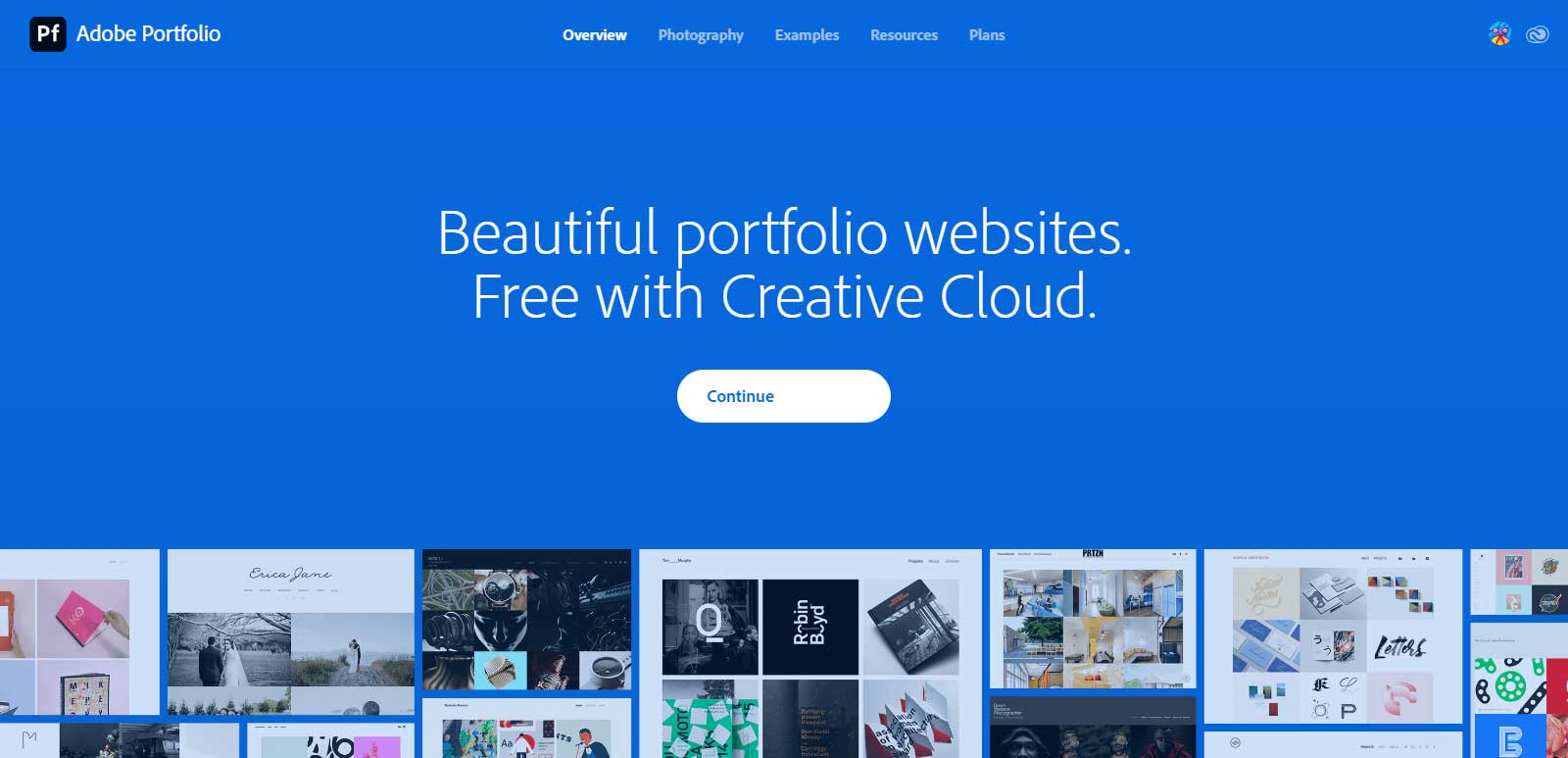 Adobe Portfolio - Build your own personalized website 