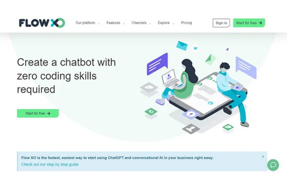 Flow XO - chatbot builder free