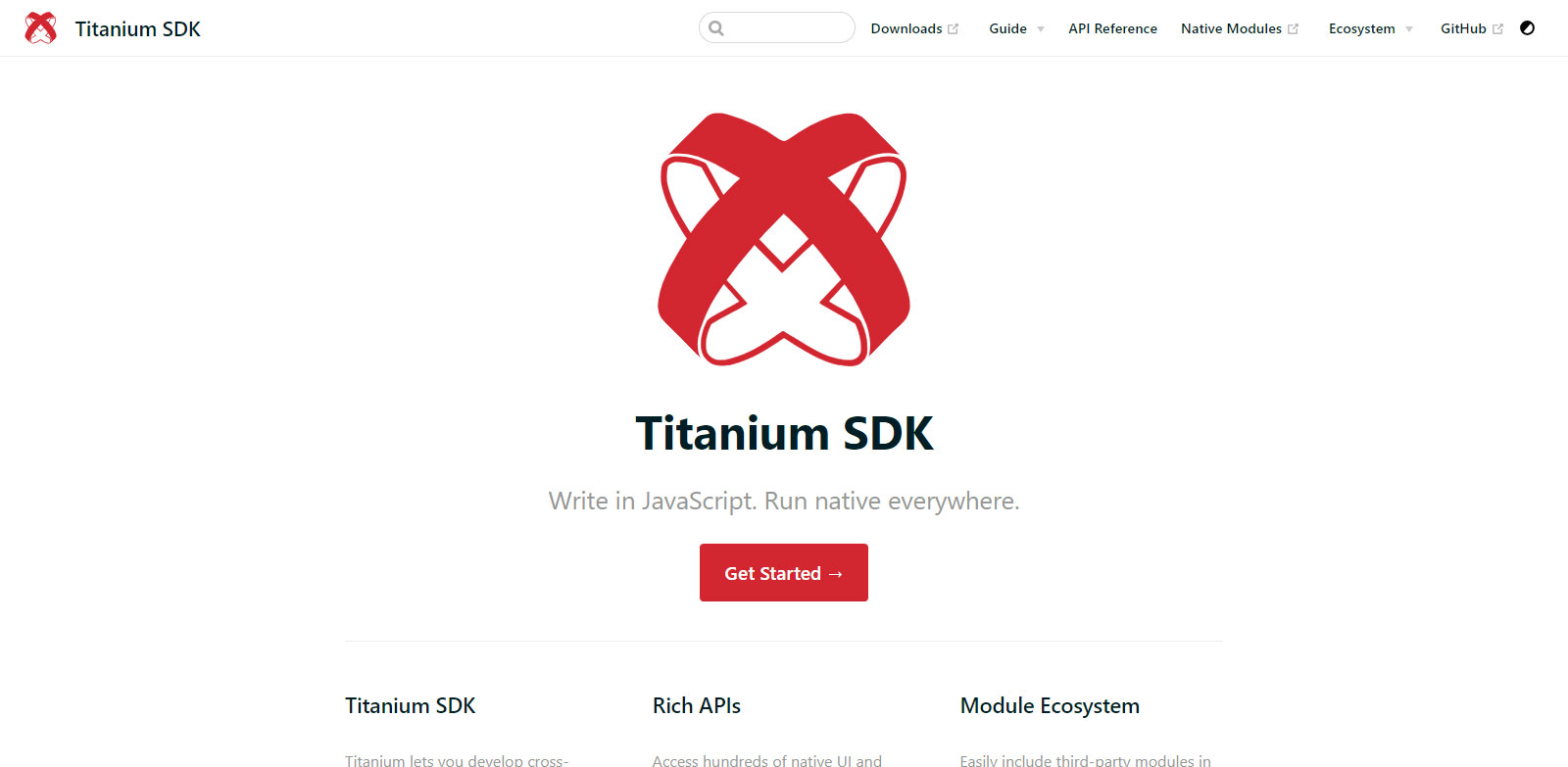 Titanium SDK