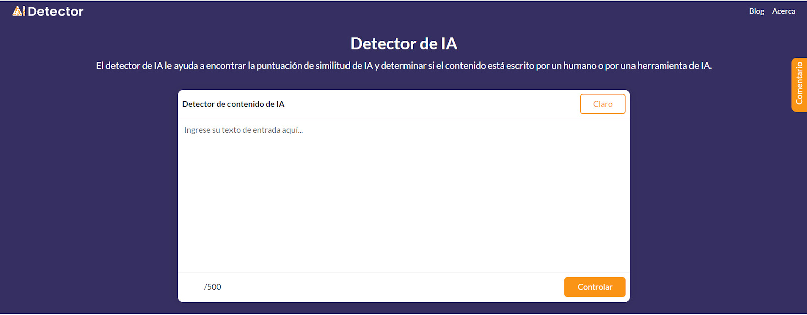 Detector De IA Gratuito 