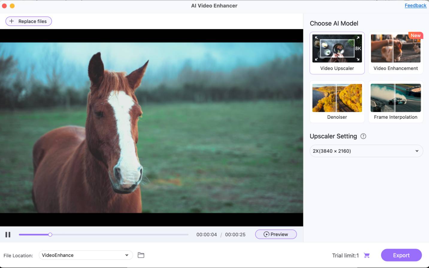 UniConverter upload video interface 